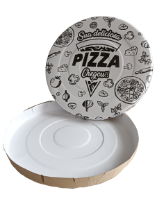 Caixa de Pizza Redonda 35cm Aberta