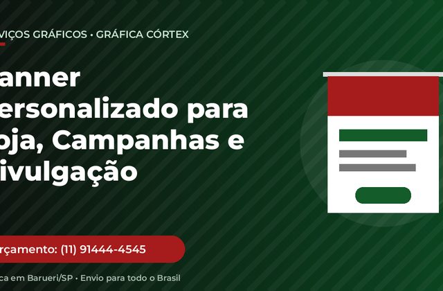Banner Personalizado para Loja, Campanhas e Divulgação